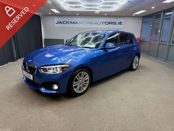 BMW 1-Series Hatchback, Diesel, 2017, Blue