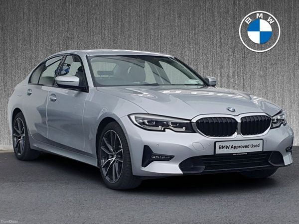 BMW 3-Series Saloon, Petrol Plug-in Hybrid, 2021, Silver