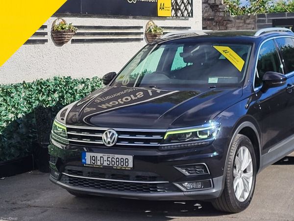 Volkswagen Tiguan SUV, Diesel, 2019, Black