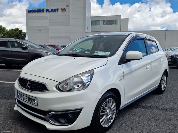 Mitsubishi Mirage Hatchback, Petrol, 2018, White