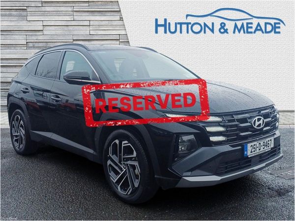 Hyundai Tucson SUV, Petrol Plug-in Hybrid, 2025, Black