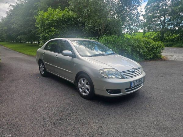 Toyota Corolla Saloon, Petrol, 2006, Silver