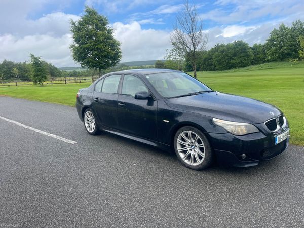 BMW 5-Series Saloon, Diesel, 2008, Black