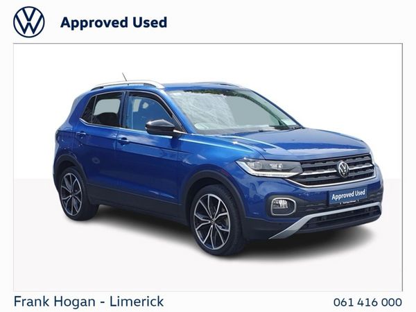 Volkswagen T-Cross SUV, Petrol, 2024, Blue