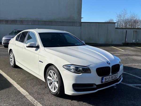 BMW 5-Series Saloon, Diesel, 2016, White