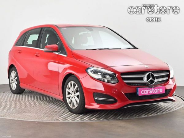 Mercedes-Benz B-Class MPV, Petrol, 2016, Red