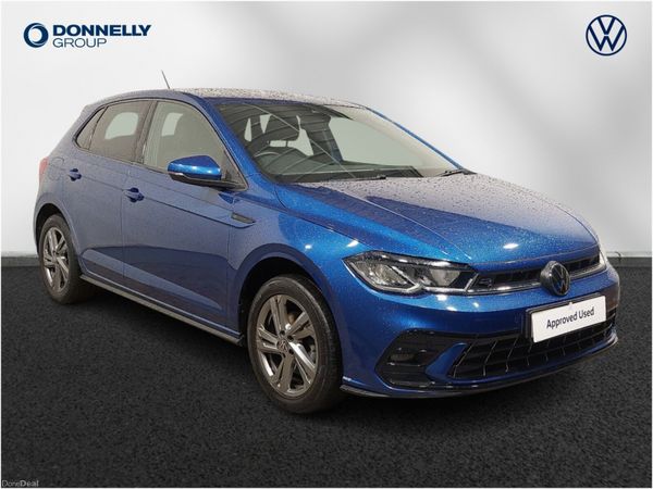 Volkswagen Polo Hatchback, Petrol, 2022, Blue