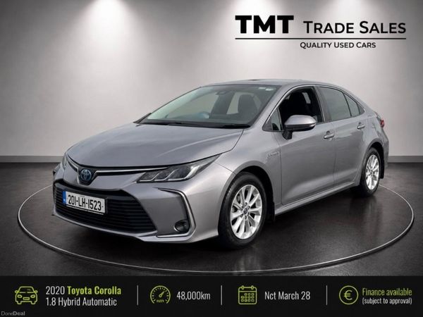 Toyota Corolla Saloon, Petrol Hybrid, 2020, Grey
