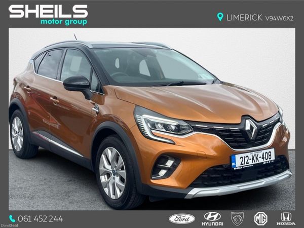 Renault Captur Hatchback, Petrol Plug-in Hybrid, 2021, Orange