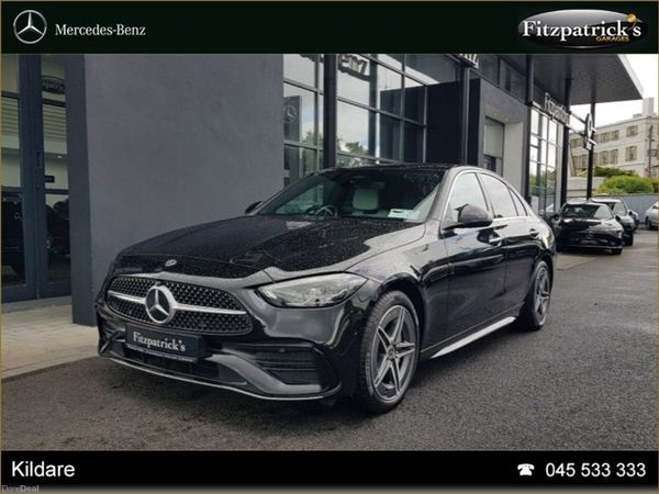 Mercedes-Benz C-Class Saloon, Petrol Plug-in Hybrid, 2023, Black
