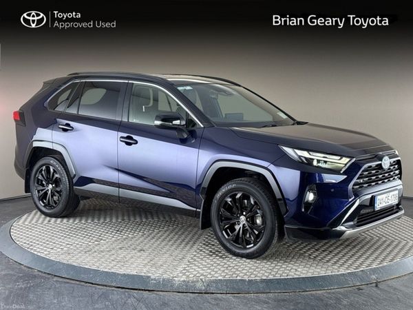 Toyota RAV4 SUV, Petrol Hybrid, 2024, Blue