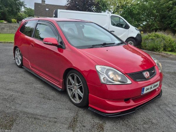 Honda Civic Hatchback, Petrol, 2004, Red