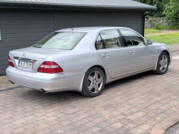 Lexus LS Saloon, Petrol, 2005, Silver