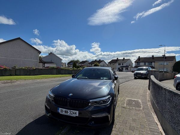 BMW 5-Series Saloon, Diesel, 2018, Grey