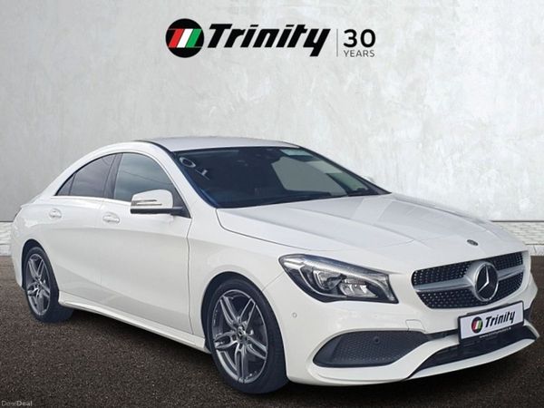 Mercedes-Benz CLA Saloon, Petrol, 2019, White