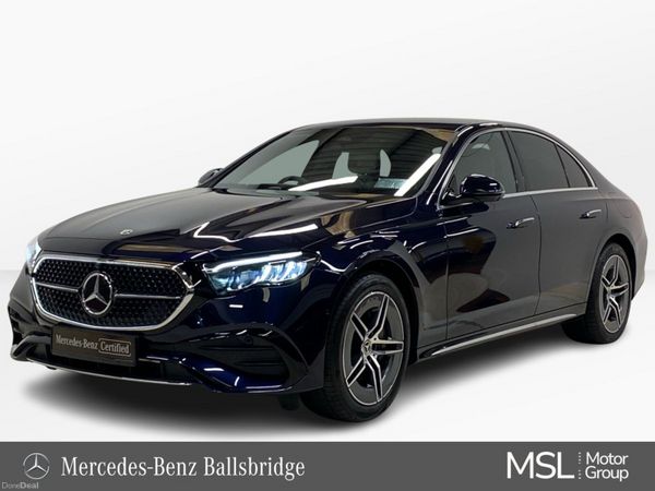 Mercedes-Benz E-Class Saloon, Diesel Plug-in Hybrid, 2026, Blue