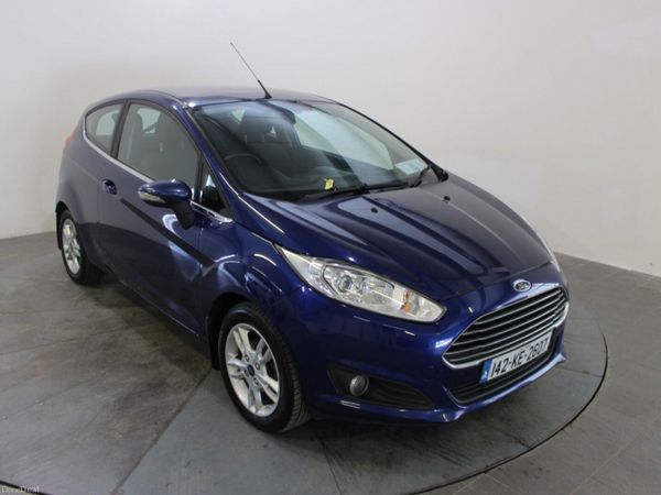 Ford Fiesta Hatchback, Petrol, 2014, Blue