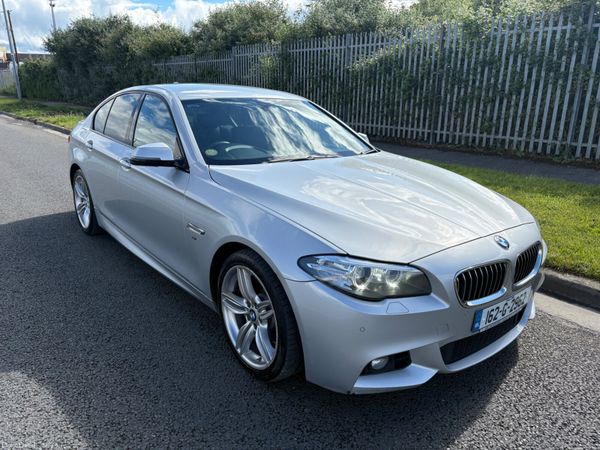 BMW 5-Series Saloon, Diesel, 2016, Silver