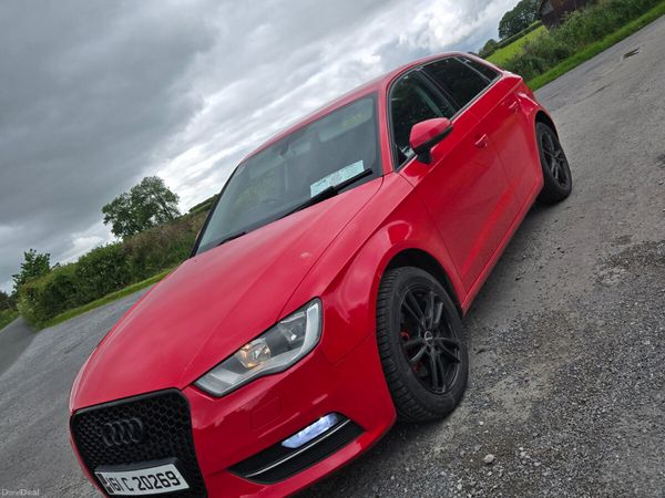 Audi A3 Hatchback, Diesel, 2016, Red