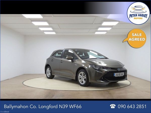 Toyota Corolla Hatchback, Petrol Hybrid, 2021, Green