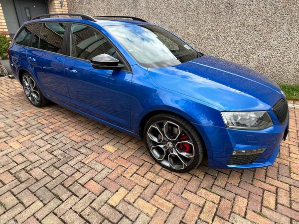 Skoda Octavia Estate, Diesel, 2015, Blue