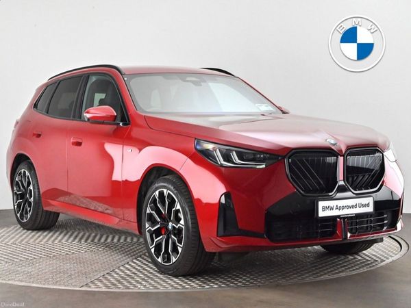 BMW X3 SUV, Petrol Plug-in Hybrid, 2025, Red