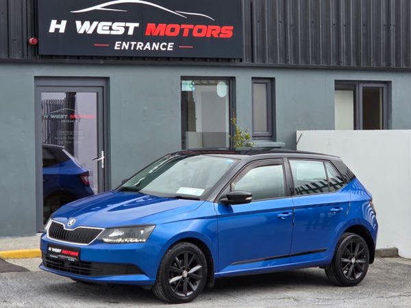 Skoda Fabia Hatchback, Petrol, 2017, Blue