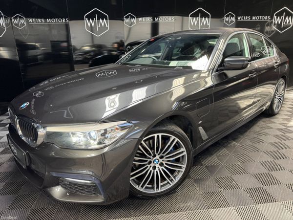 BMW 5-Series Saloon, Petrol Plug-in Hybrid, 2019, Grey