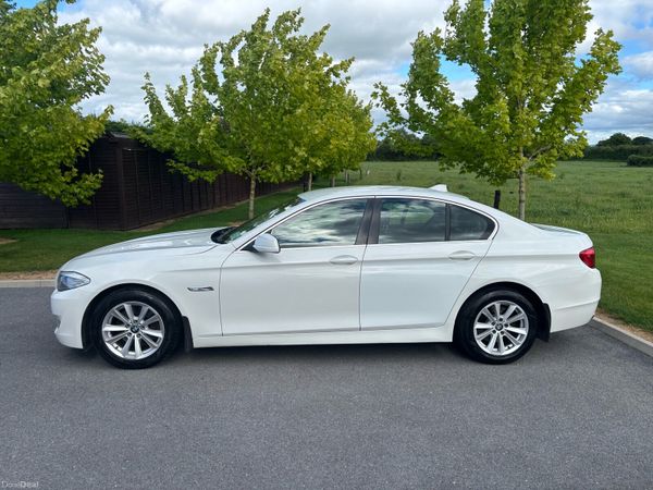 BMW 5-Series Saloon, Diesel, 2012, White