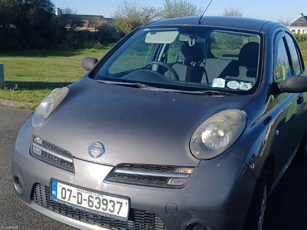 Nissan Micra Hatchback, Petrol, 2007, Grey