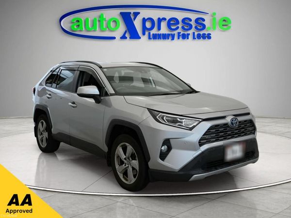 Toyota RAV4 SUV, Petrol Hybrid, 2021, Silver