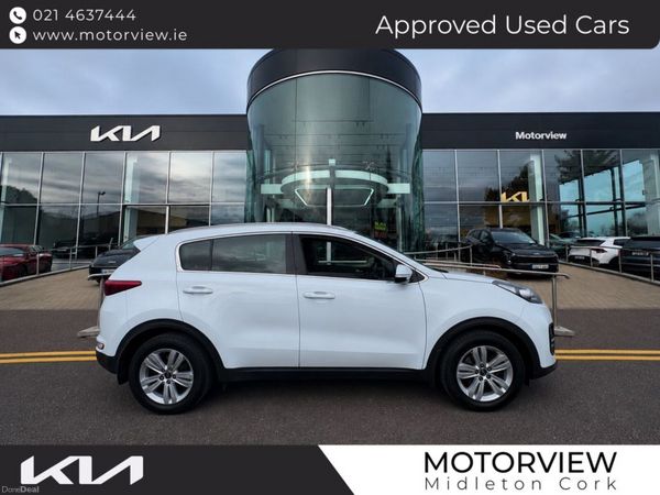 Kia Sportage SUV, Diesel, 2017, White