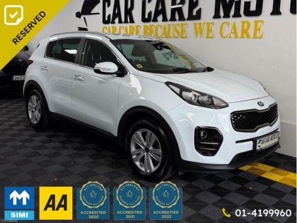 Kia Sportage MPV, Diesel, 2016, White