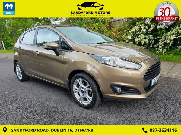 Ford Fiesta Hatchback, Petrol, 2015, Brown