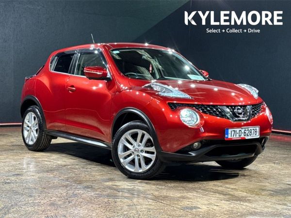 Nissan Juke Hatchback, Petrol, 2017, Red