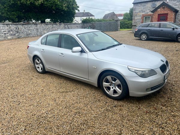 BMW 5-Series Saloon, Diesel, 2008, Silver