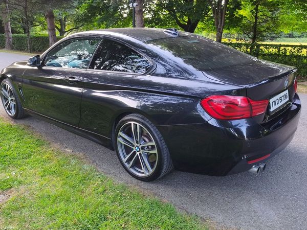 BMW 4-Series Coupe, Petrol, 2017, Black