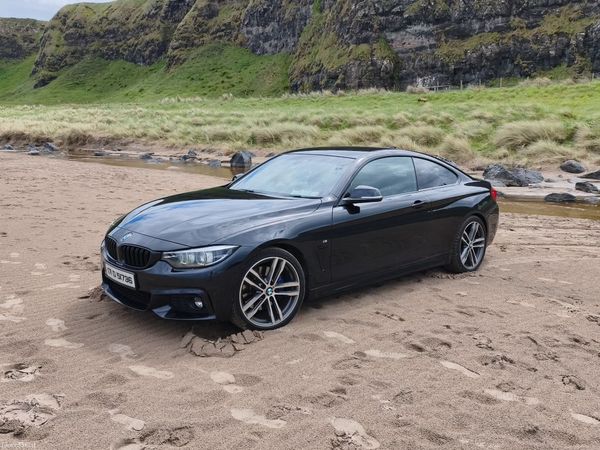 BMW 4-Series Coupe, Petrol, 2017, Black