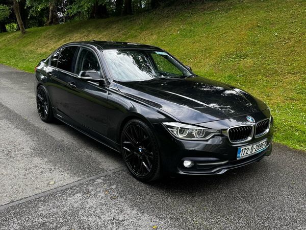 BMW 3-Series Saloon, Diesel, 2017, Black