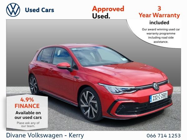 Volkswagen Golf Hatchback, Diesel, 2023, Red