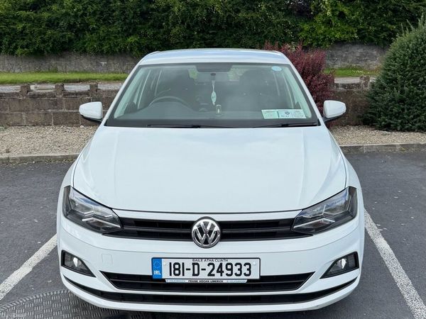 Volkswagen Polo Hatchback, Petrol, 2018, White