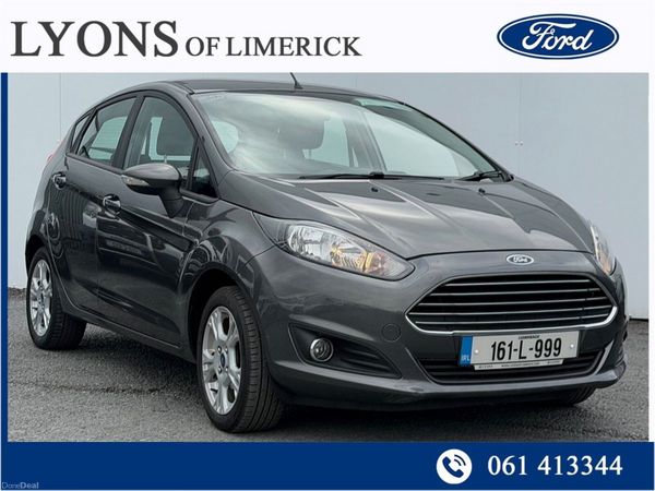 Ford Fiesta Hatchback, Petrol, 2016, Grey