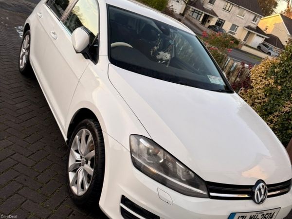 Volkswagen Golf Hatchback, Petrol, 2017, White