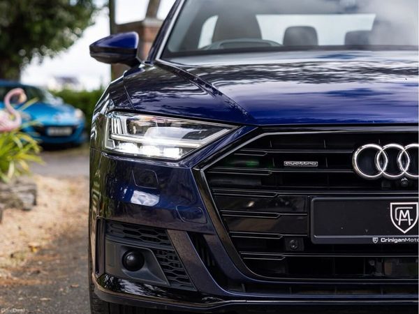 Audi A8 Saloon, Diesel, 2019, Blue