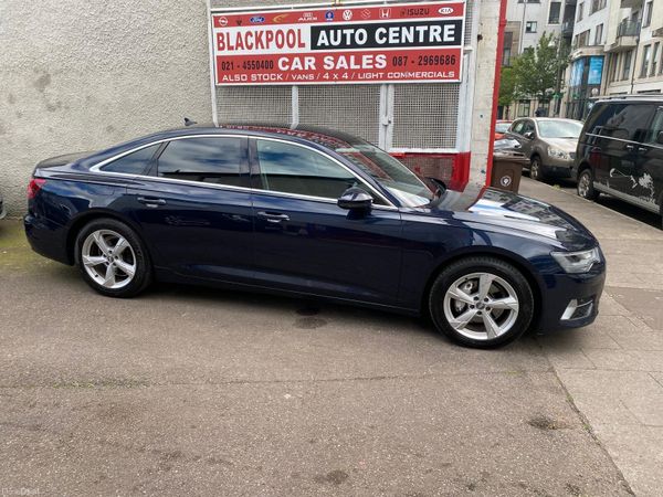 Audi A6 Saloon, Diesel, 2019, Blue