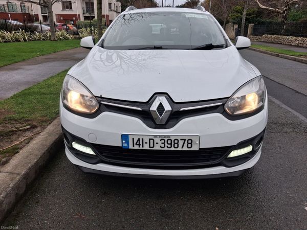 Renault Megane Estate, Diesel, 2014, White