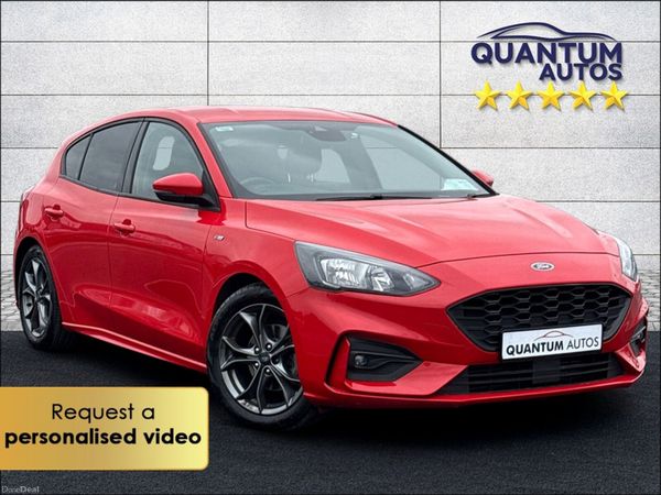 Ford Focus Hatchback, Petrol, 2019, Red
