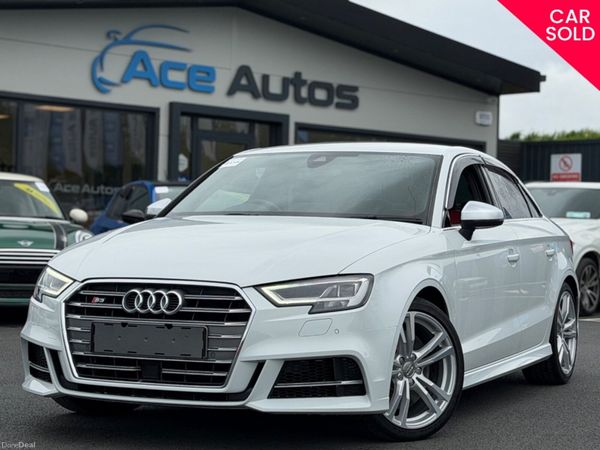 Audi S3 Saloon, Petrol, 2018, White