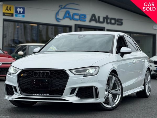 Audi RS3 Saloon, Petrol, 2018, White