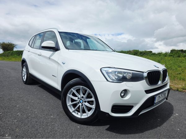 BMW X3 Estate, Diesel, 2017, White